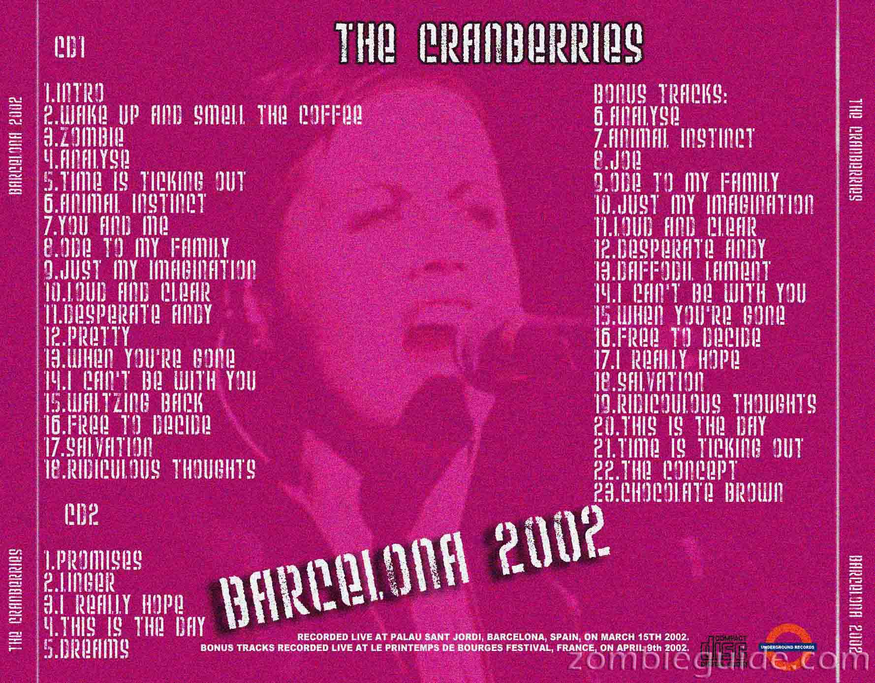 April | 2002 | Cranberries World