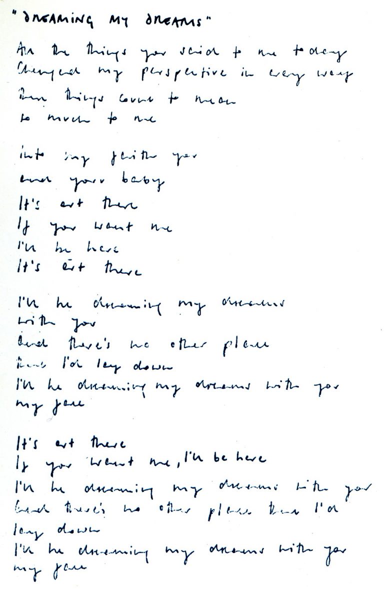 Dreaming My Dreams Cranberries World