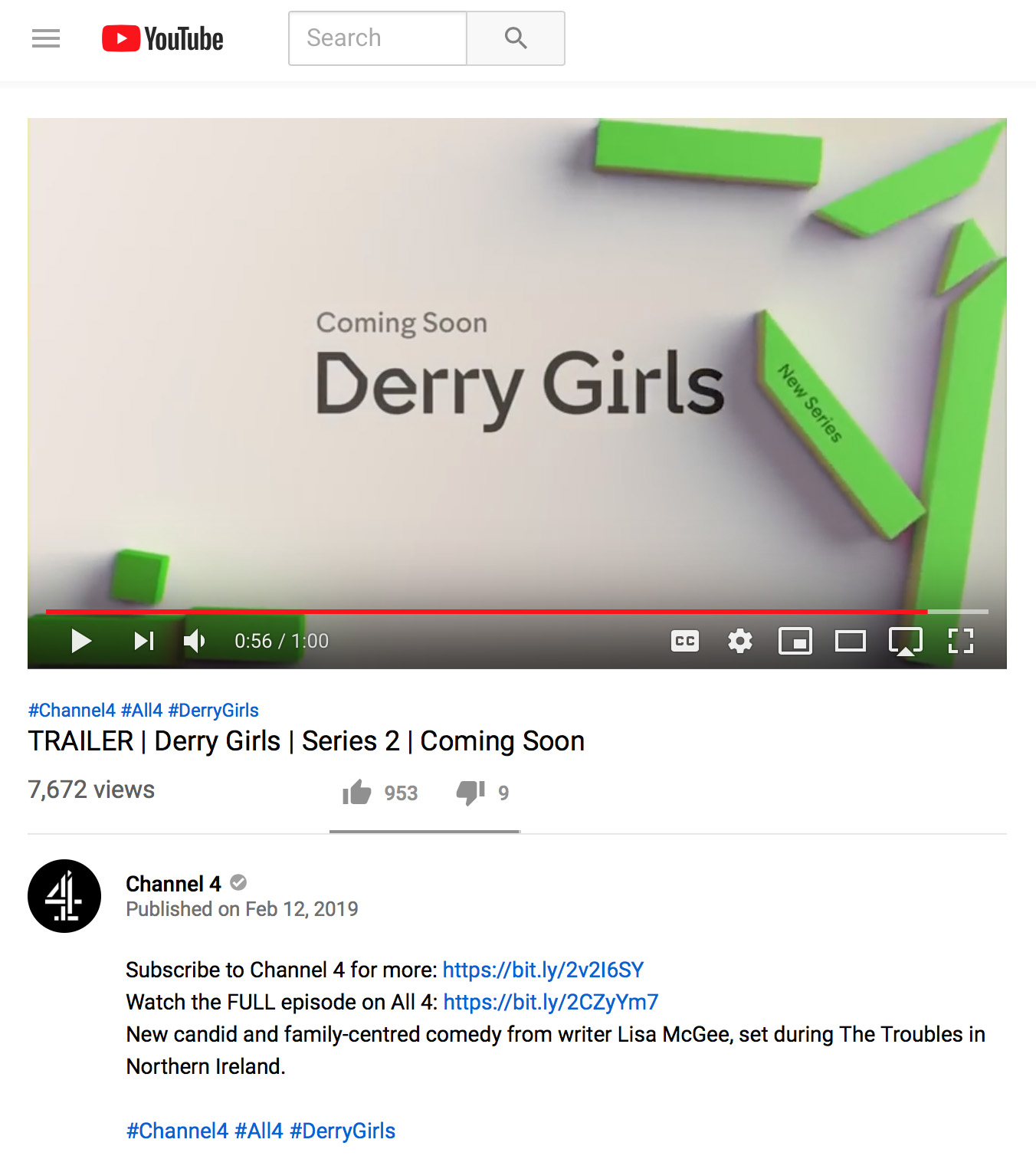 “Derry Girls” series 2 trailer featuring Dreams by The Cranberries